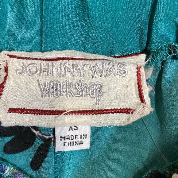 Johnny Was Workshop silk pants - Picture 3 of 7
